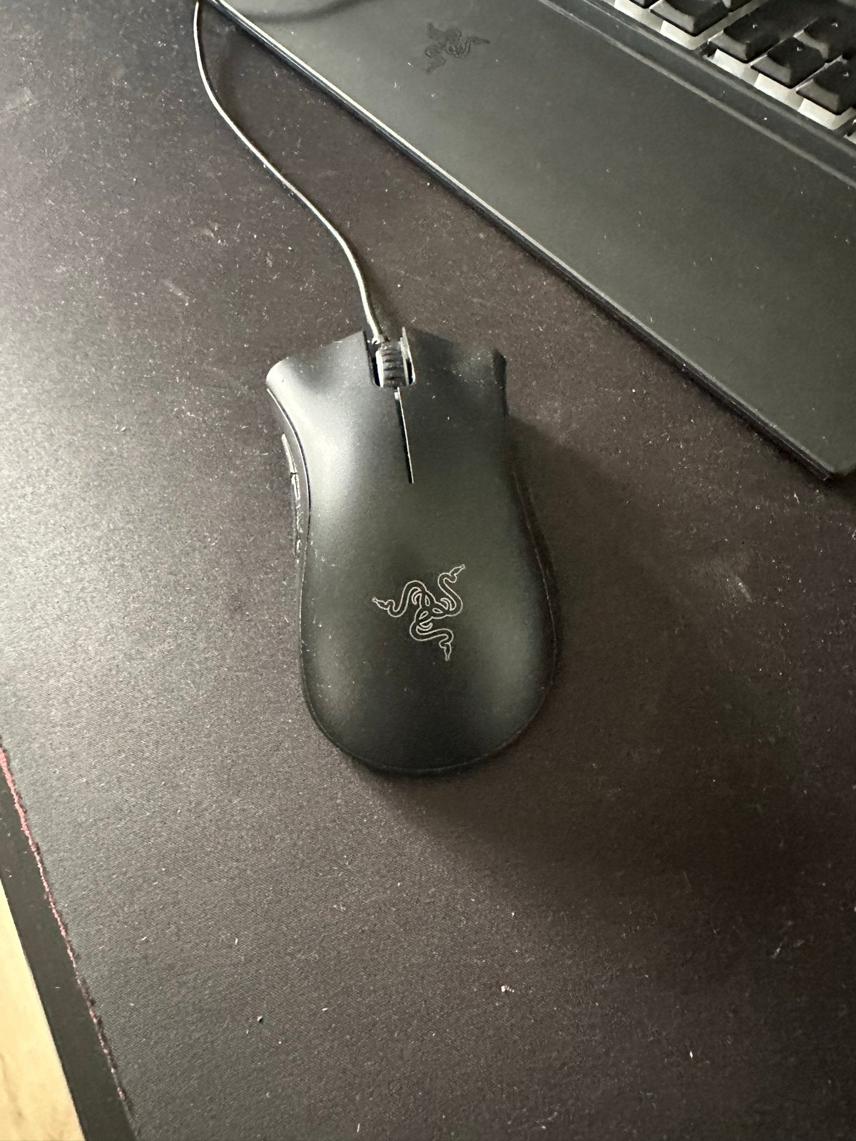 Razer DeathAdder Essential Gaming Muis - Bedraad, Computers en Software, Muizen, Ophalen, Rechtshandig, Muis, Gebruikt
