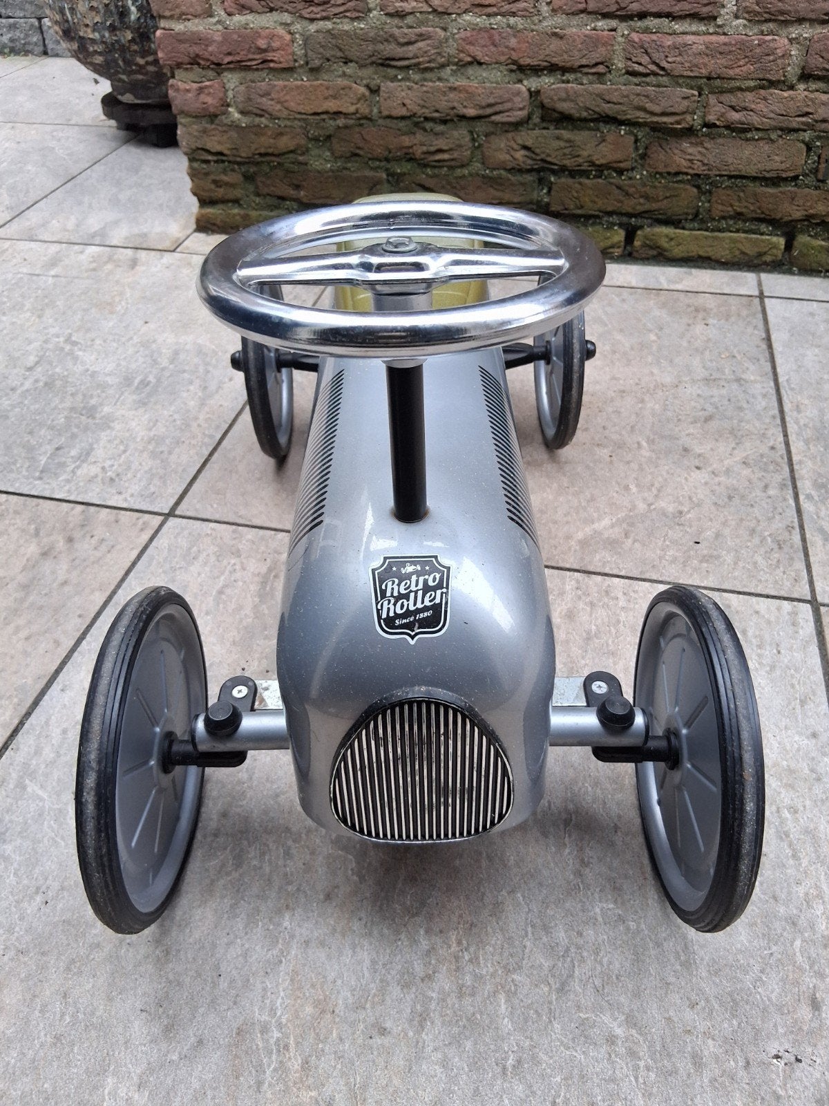 Retro Roller loopauto zilver - Zo goed als nieuw, Ophalen, Zo goed als nieuw