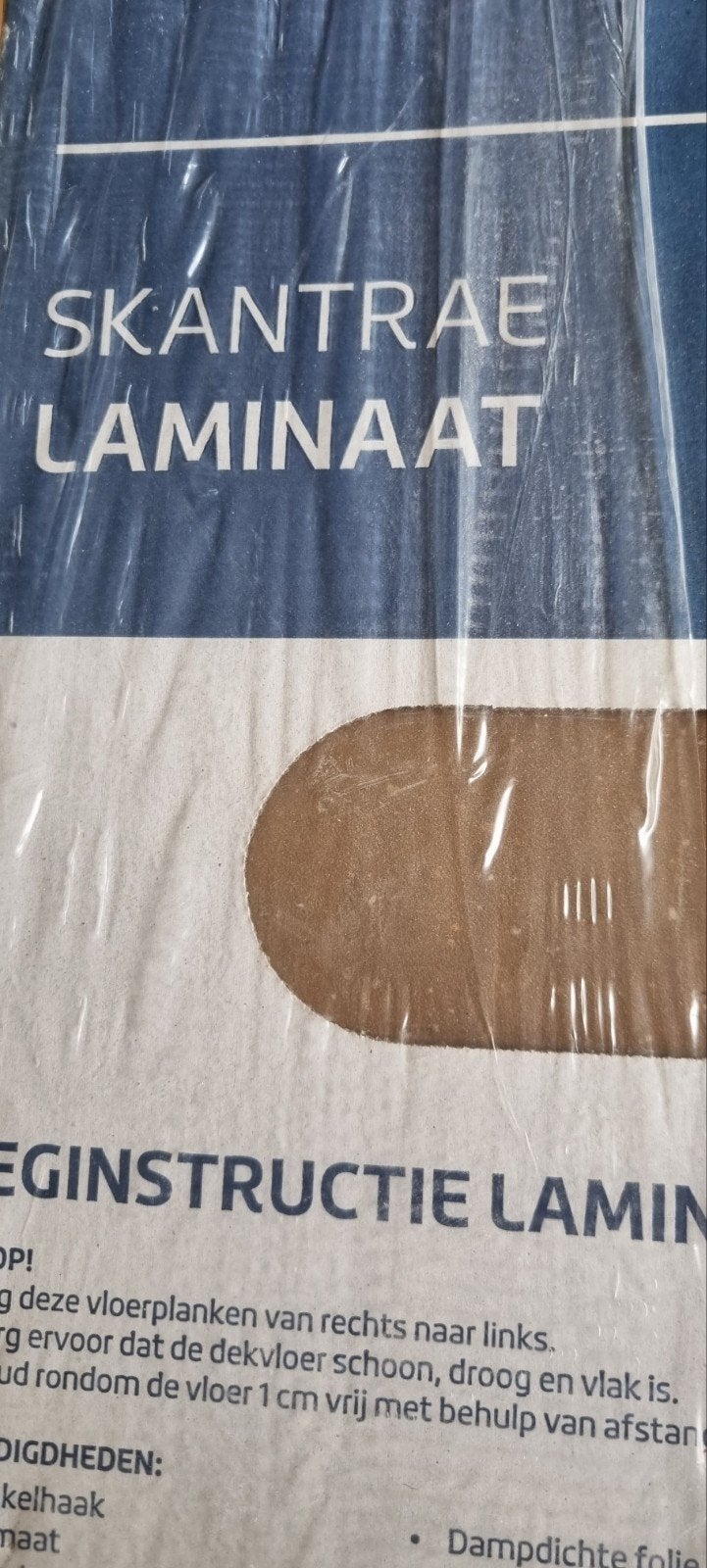 Skantrae Laminaat Vloerdelen - Warm Eiken, Ophalen, 50 tot 150 cm, Nieuw, 10 tot 30 cm