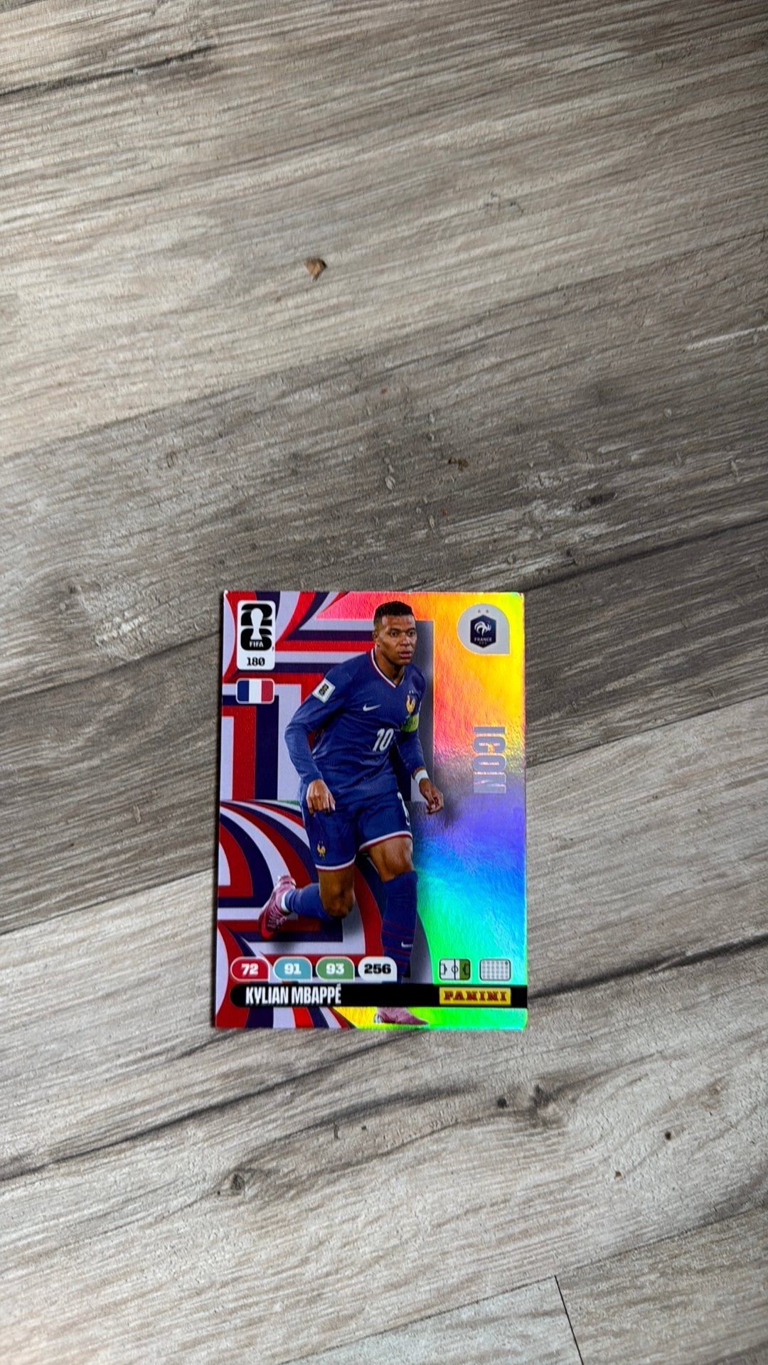 Mbappe icon fifa world cup adrenalyn, Ophalen of Verzenden, Zo goed als nieuw, Plaatje