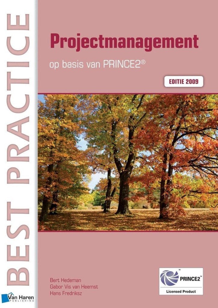 Projectmanagement Op Basis Van Prince2, Ophalen of Verzenden, Beta, Nieuw, HBO