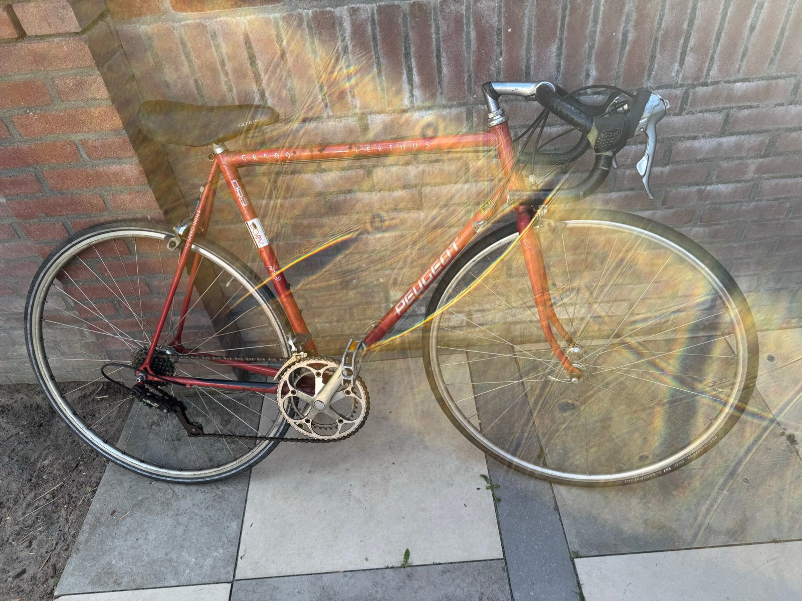 Peugeot Racefiets 28 inch - Klassieke Sportfiets, Fietsen en Brommers, Gebruikt, Aluminium, 49 tot 53 cm, Ophalen