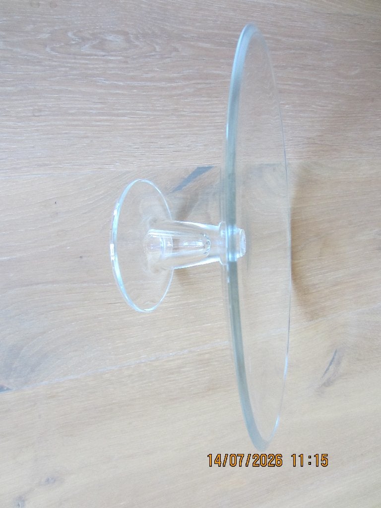 Taart schaal, Ophalen, Overige stijlen, Glas, Schaal of Schalen