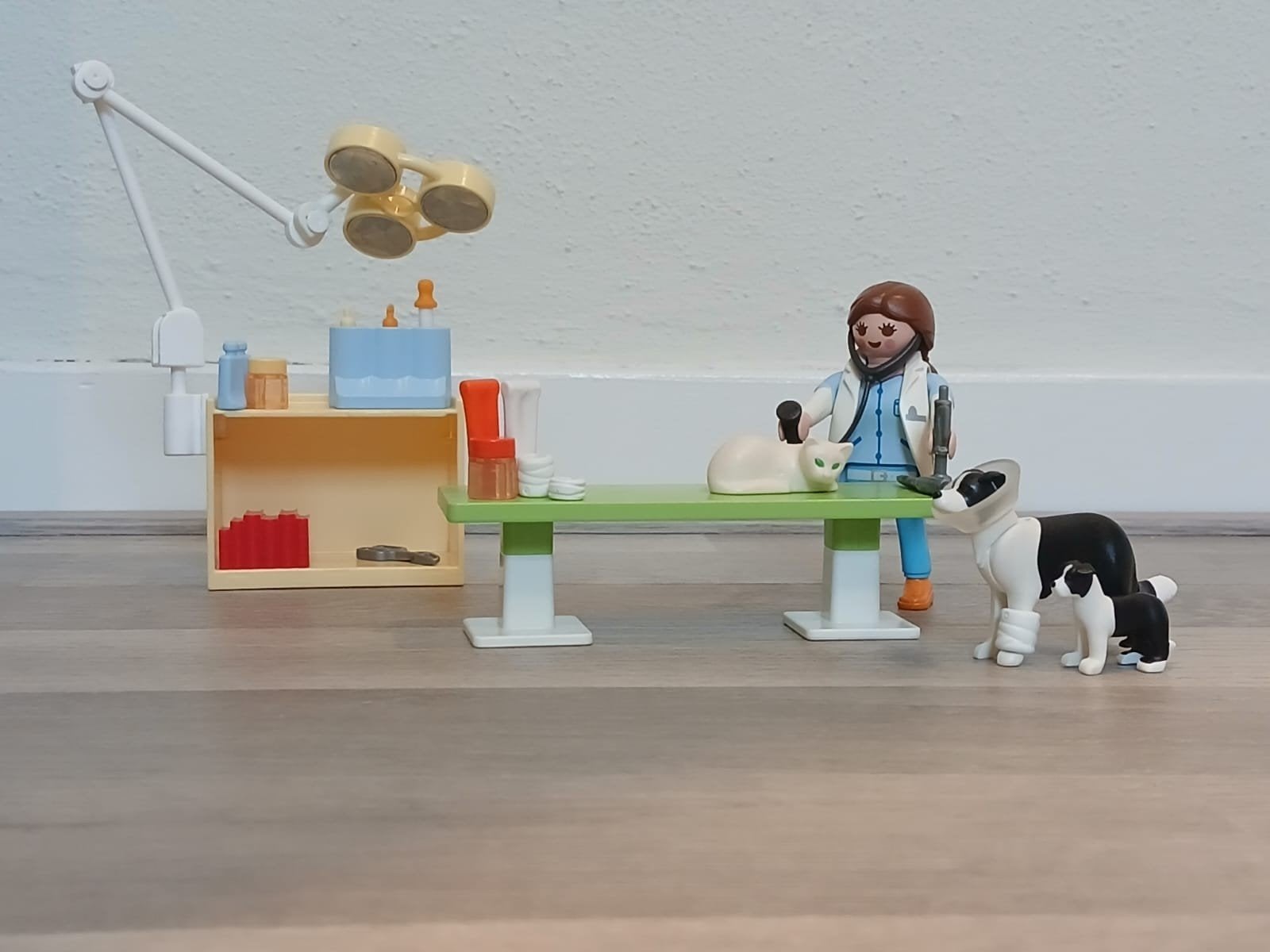 Playmobil | Dierenarts operatiekamer met dieren, Ophalen of Verzenden, Zo goed als nieuw, Jongen of Meisje