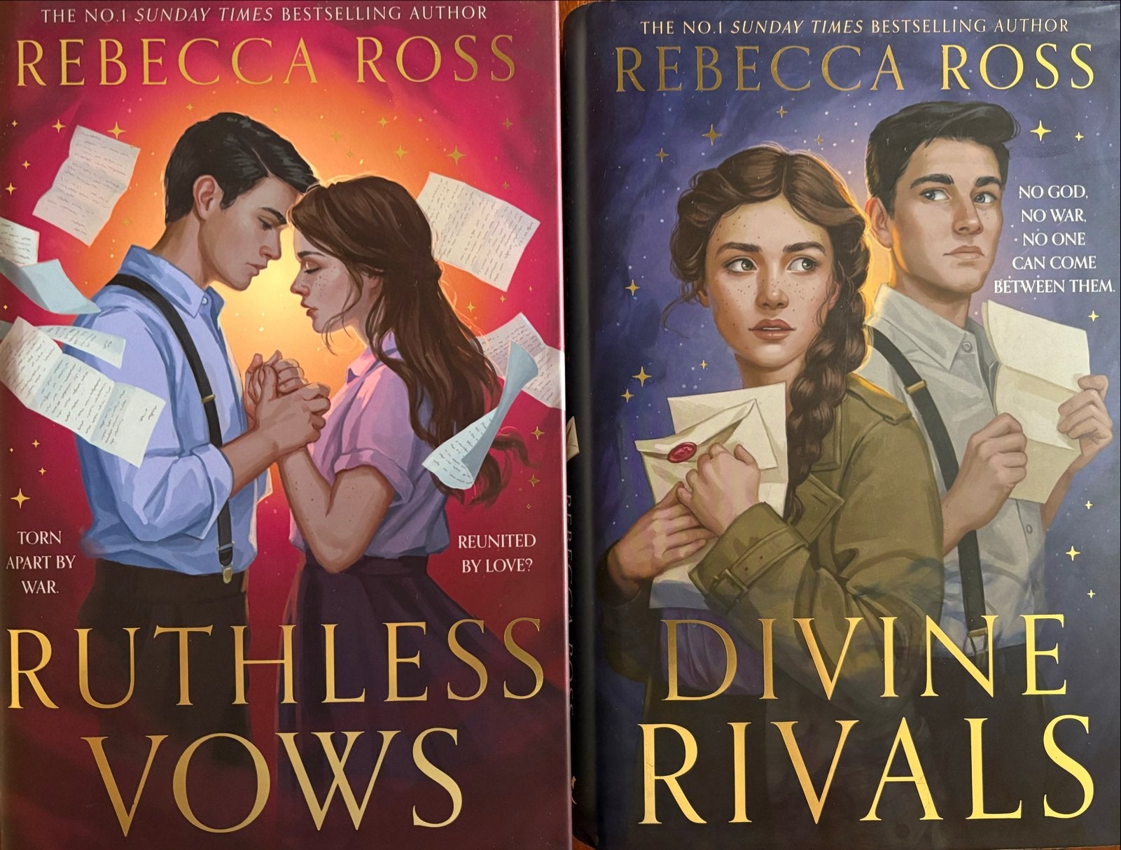 Rebecca Ross: Divine Rivals & Ruthless Vows (Engels), Ophalen of Verzenden, Zo goed als nieuw, Wereld overig