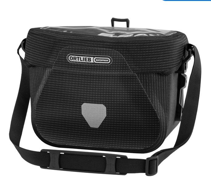 Ortlieb Ultimate Six High Visibilty 7L stuurtas - black, Ortlieb, Duitsland, Nieuw, Ortlieb