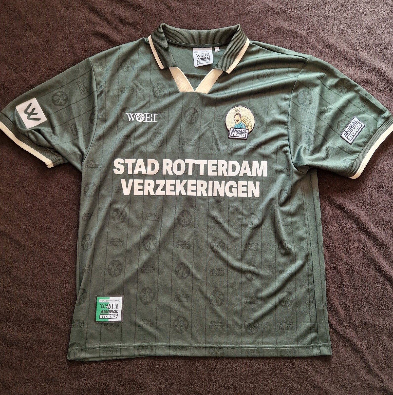 Woei x Feyenoord Rotterdam shirt 1997 1998, Maat 52/54 (L), Ophalen of Verzenden, Zo goed als nieuw, Voetbal