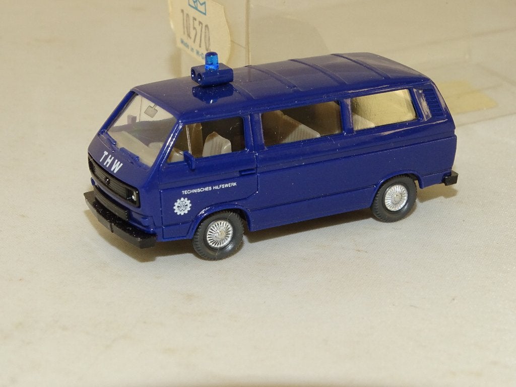 1/87 Wiking Vw Bus THW, Ophalen of Verzenden, Nieuw, Auto, Wiking