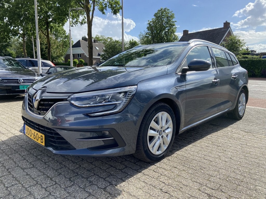 Renault Mégane Estate 1.6 ET PH 160 BnsEdO (bj 2021), Stof, Gebruikt, 4 cilinders, Plug-in hybride