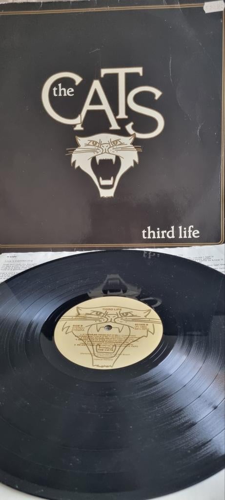 The Cats - Third Life LP (1983) - Pop/Rock Vinyl, Gebruikt, 1980 - 1989, Ophalen of Verzenden, Inclusief binnenhoes