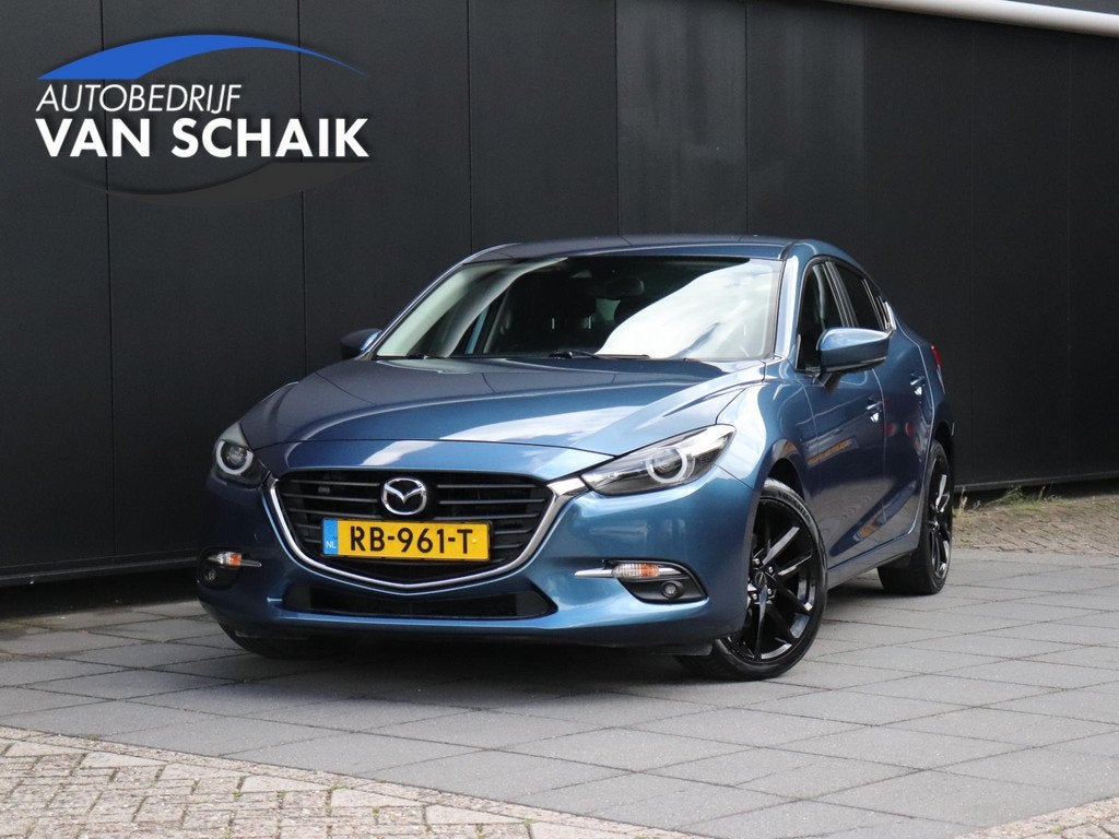 Mazda 3 2.0 SkyActiv-G 120 SkyLease+ | STOEL/STUURVERW. | HE, Voorwielaandrijving, 1998 cc, Stof, Gebruikt