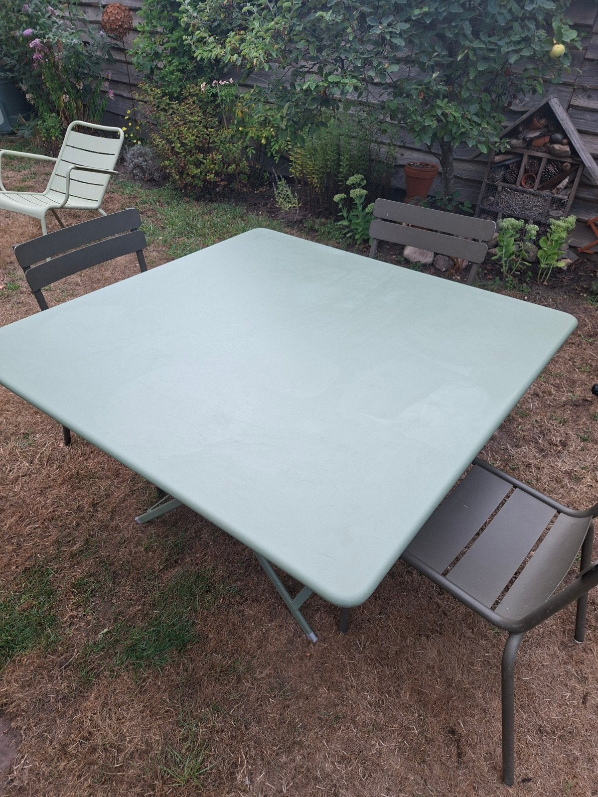 Fermob Cactus Groene Tuin Tafel, Gebruikt, Ophalen of Verzenden, Tuinset, Eettafel