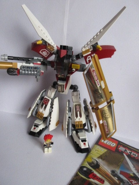 7714 Lego Exoforce, Golden Guardian (Limited Gold Edition), Lego, Ophalen of Verzenden, Zo goed als nieuw, Complete set