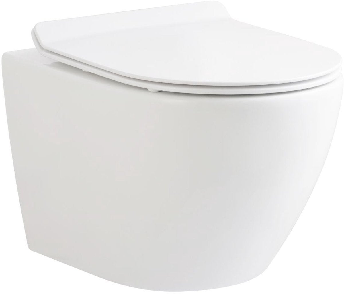 Nieuw Aloni Randloos Hangtoilet Dual Flush - 49cm compact, Ophalen of Verzenden, Nieuw, Steen, Toilet
