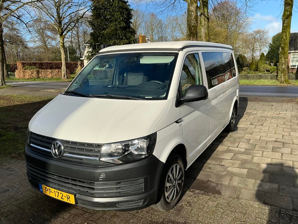 VW Transporter T6 Camper Verlengd - 5 Persoons - 2017, Volkswagen, Particulier, 5 tot 6 meter, Elekrische verwarming
