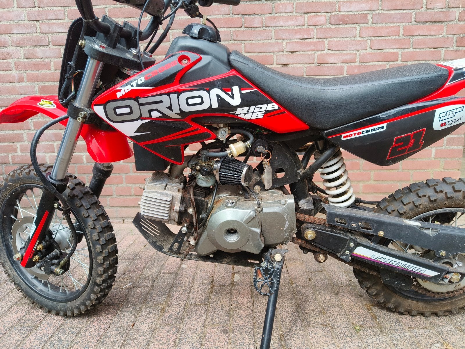 pitbike 110cc automaat, Ophalen, Zo goed als nieuw, 110 cc, Pitbike