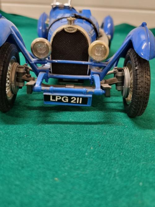 -	Modelauto bugatti type 59 1934 burago, Ophalen of Verzenden, 'T Olde Gre-j, Info@toldegrej.nl, Endepoelstraat 20f Didam