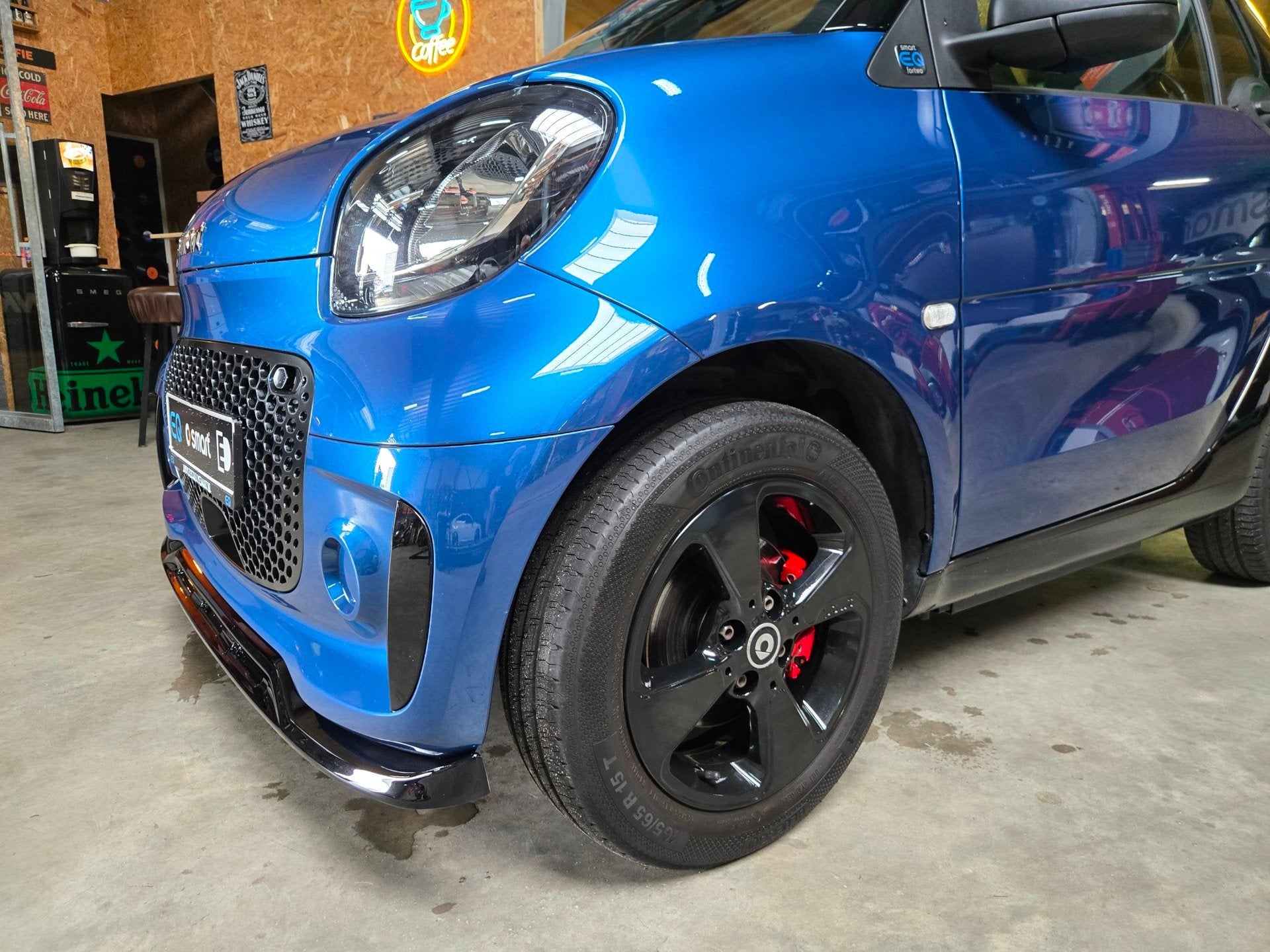 Smart Fortwo cabrio EQ Comfort 18 kWh, Auto's, Automaat, Gebruikt, Huisgarantie, Grijs