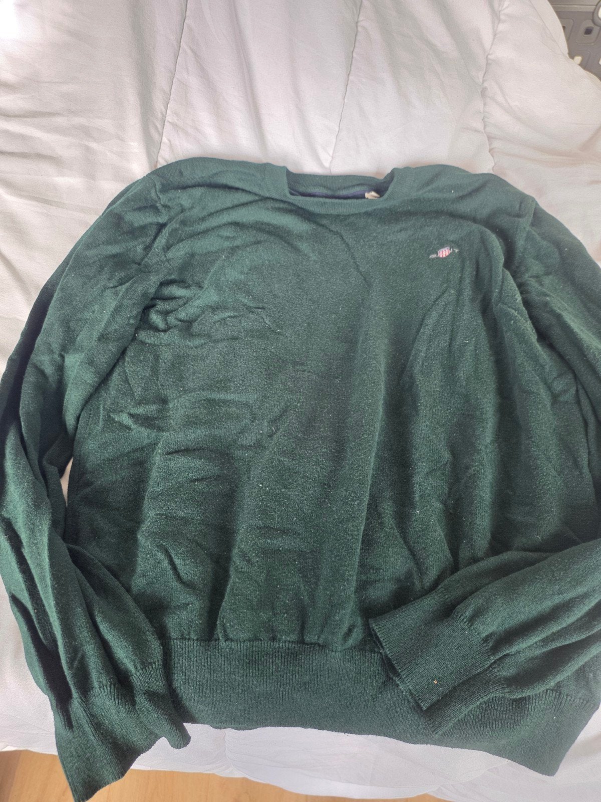 Gant trui donkergroen maat L, Maat 52/54 (L), Ophalen of Verzenden, Gant, Gedragen