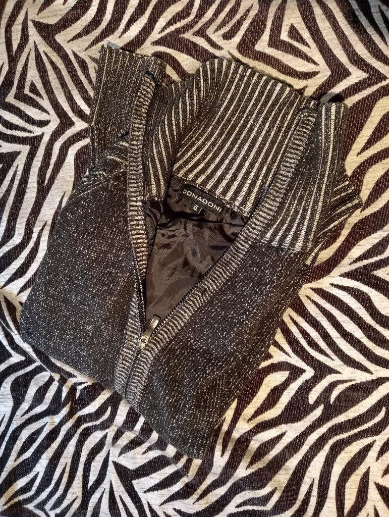 Heren Vest DonaDoni XL, Kleding | Heren, Verzenden, Zo goed als nieuw, Maat 56/58 (XL), Zwart