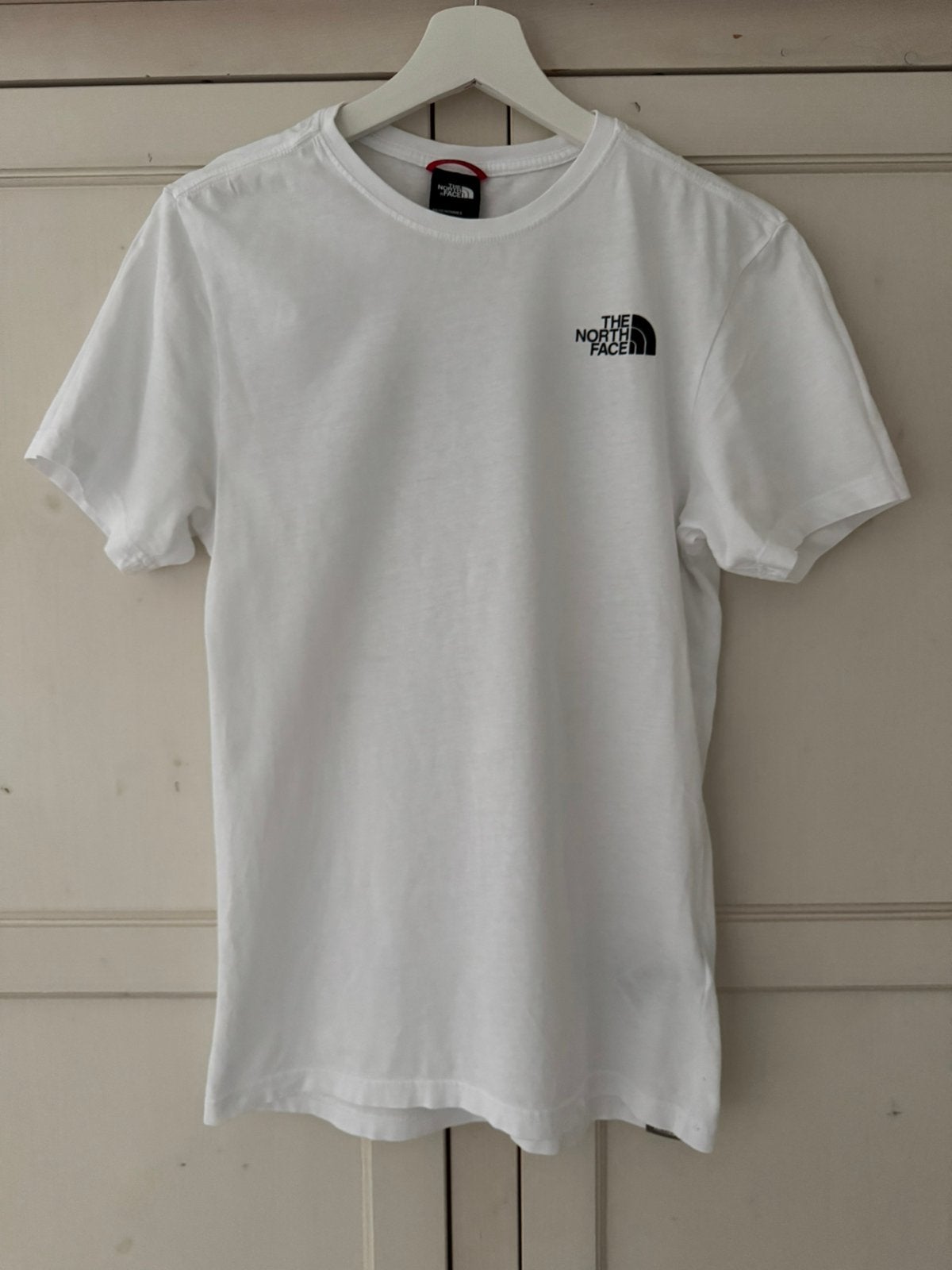 Wit The North Face heren/tiener shirt XS, Ophalen of Verzenden, Zo goed als nieuw, Maat 46 (S) of kleiner, Wit