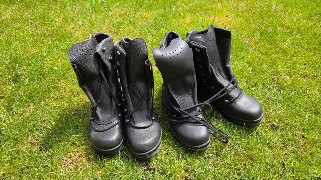Zgan Militaire (veiligheids) laarzen maat 265 (42), Ophalen of Verzenden, Zo goed als nieuw, Zwart, Werkschoenen