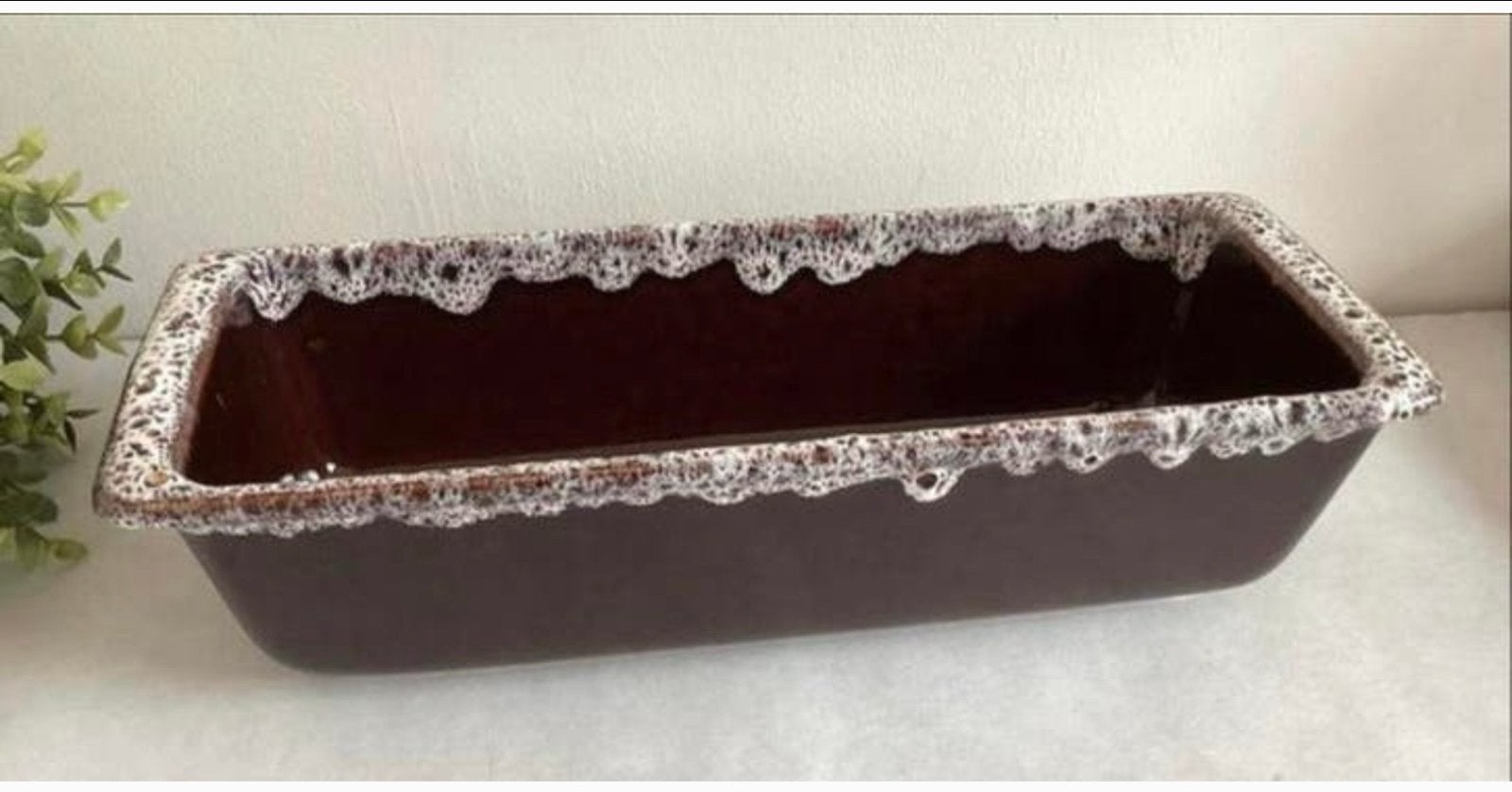 Vintage Jasba Hot Pot schaal - fat lava 43,5 x 23,5, Ophalen of Verzenden