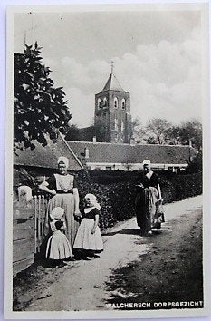 ansichtkaart Zeeland e/o nr. 36, Verzamelen, Ansichtkaarten | Nederland, Ongelopen, Zeeland, 1920 tot 1940, Ophalen of Verzenden