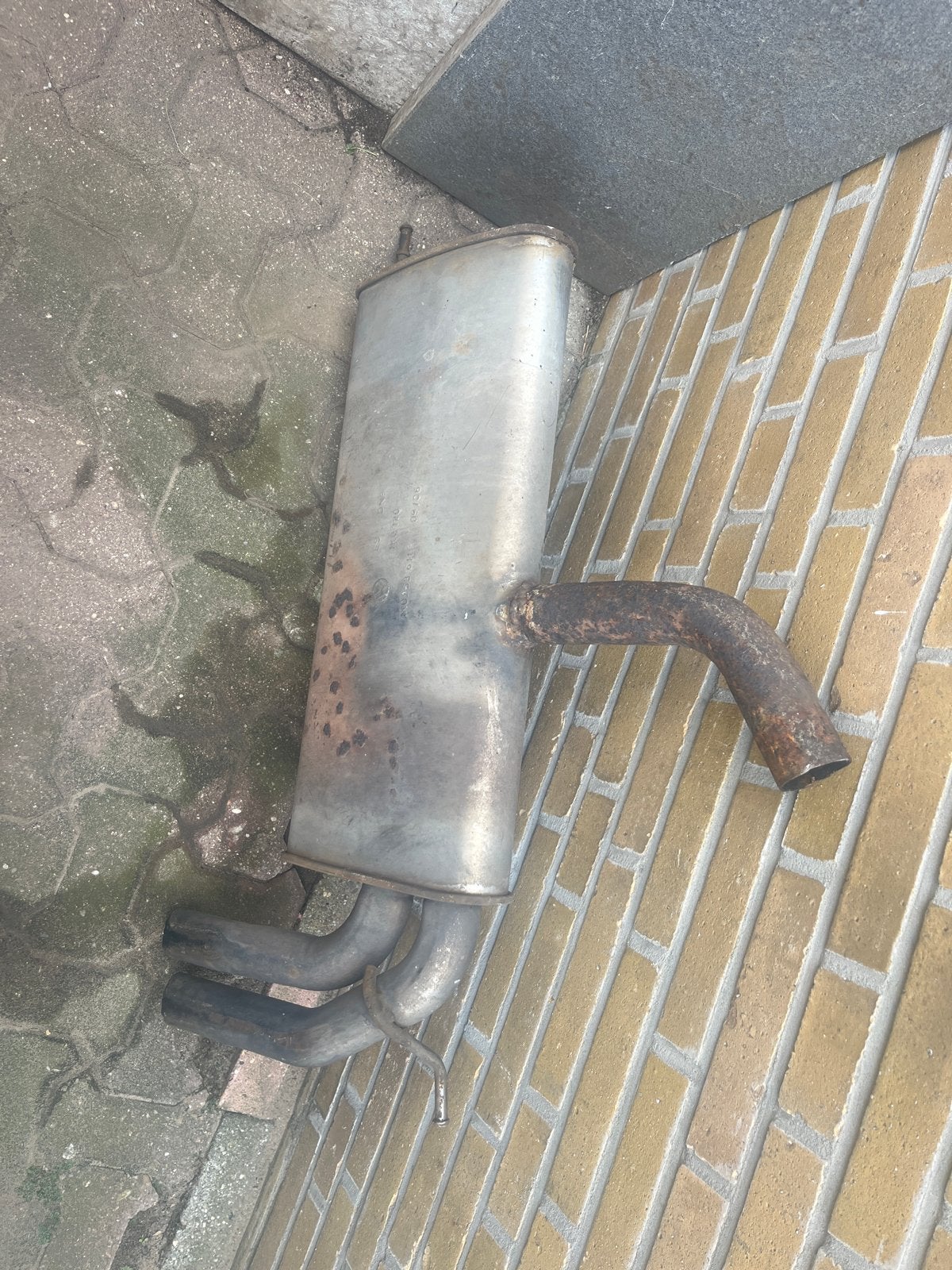 Seat Leon 2.0 uitlaatdemper 1K0253611, Auto-onderdelen, Ophalen of Verzenden, Gebruikt, Seat