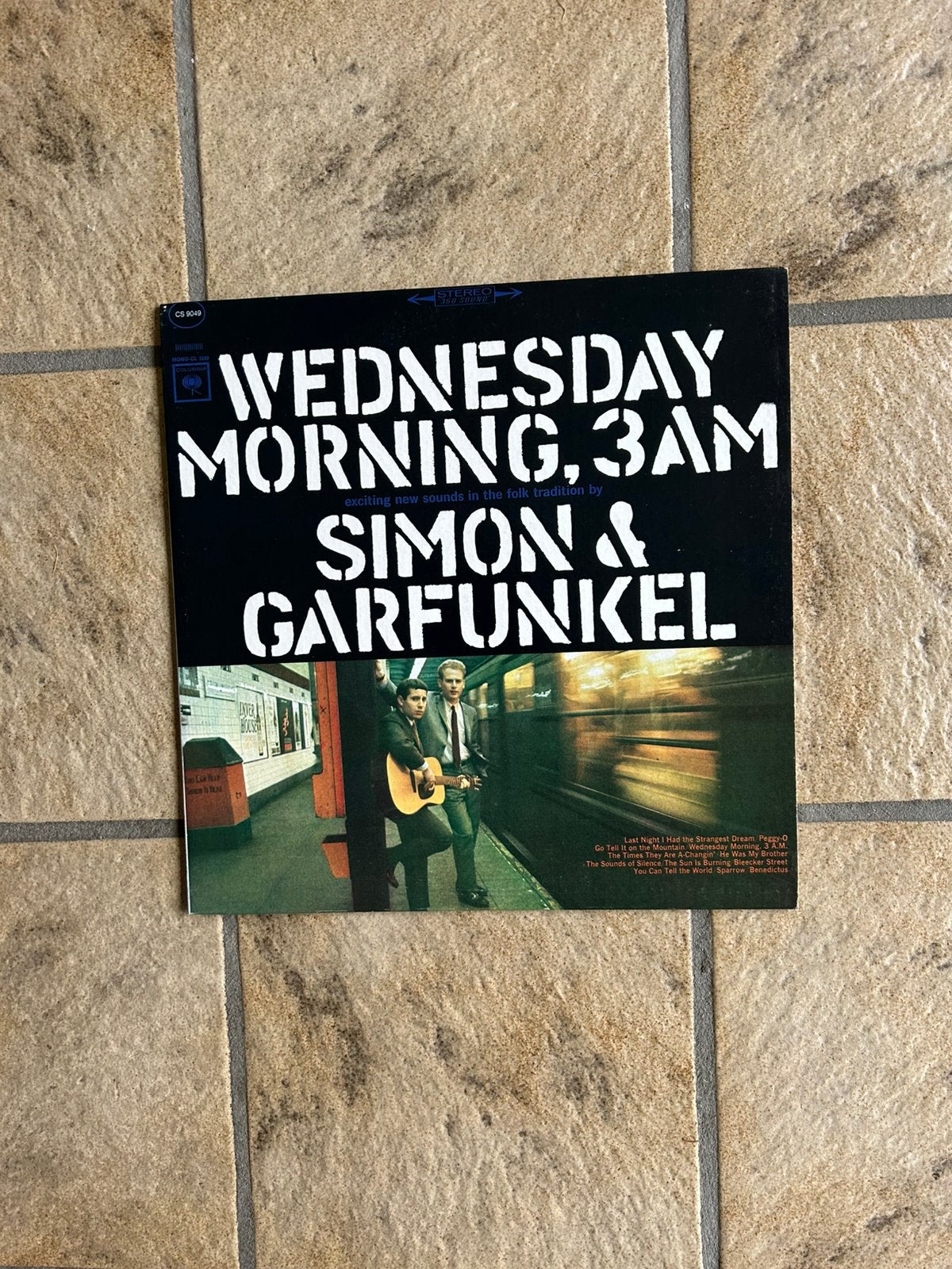 LP WEDNESDAY MORNING 3 AM VAN SIMON & GARFUNKEL OP. COLUMBIA, LP, Pop, Ophalen of Verzenden, Zo goed als nieuw
