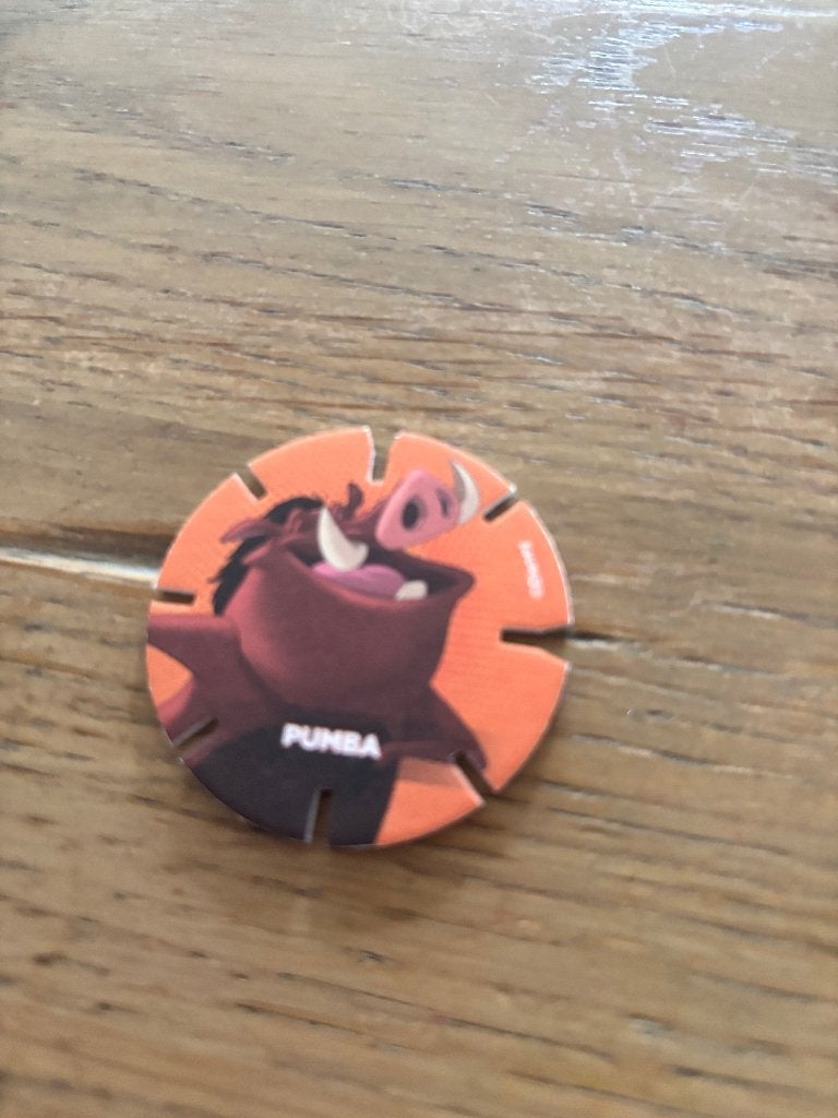 Disney Diskeyz Pumba AH (Meerdere stuks beschikbaar), Albert Heijn, Ophalen of Verzenden