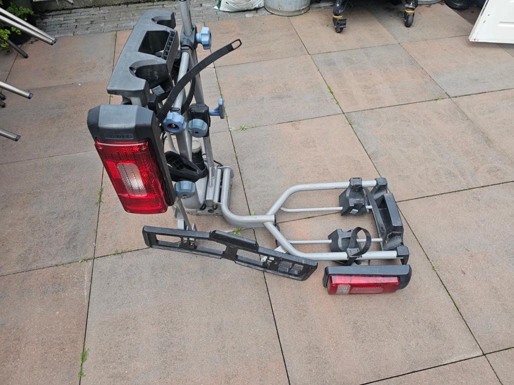 MovaNext Lux voor 2 e-bikes, Ophalen, Trekhaakdrager, Brede banden