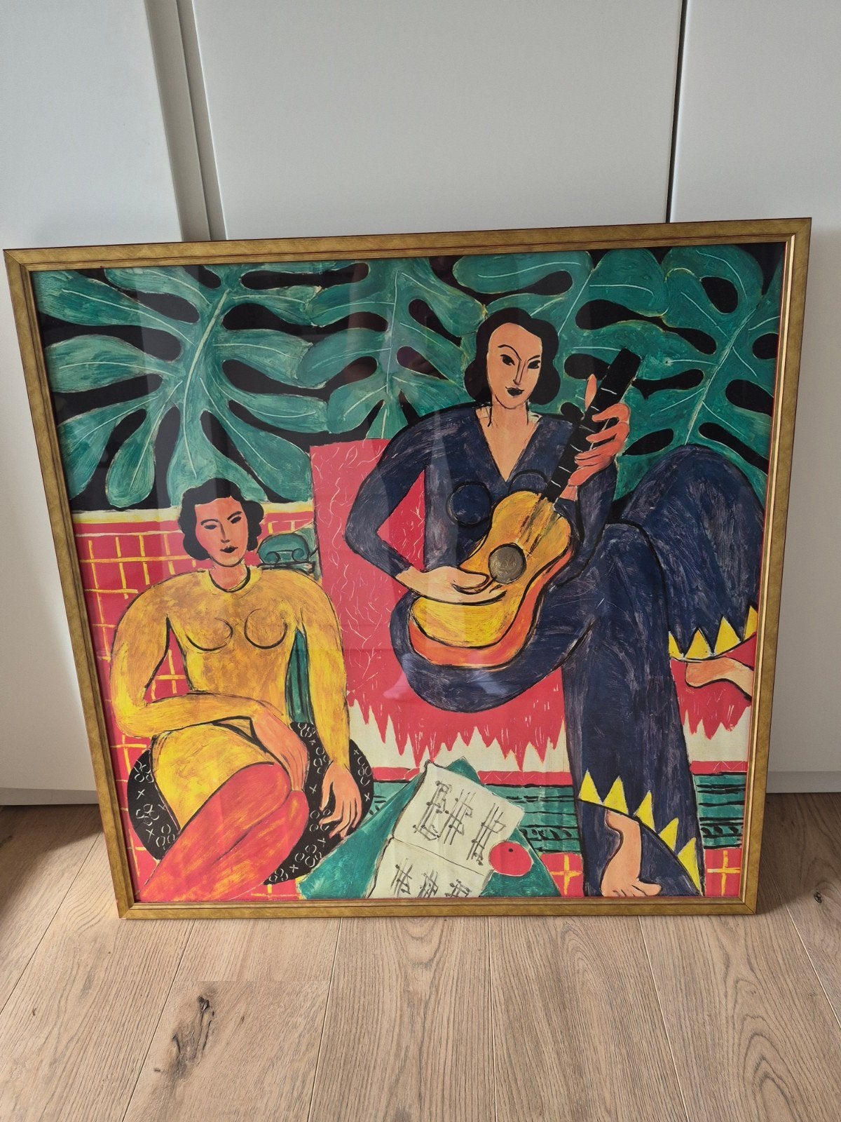 Matisse - Vrouwen met gitaar, Ophalen, Figuren, Papier/karton, Print