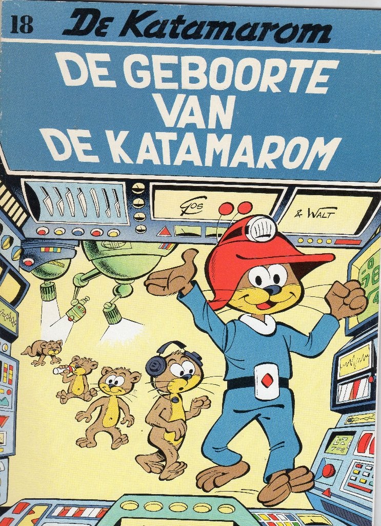 de Katamarom 18 NR0957, Boeken, Gelezen, Verzenden, Eén stripboek, Gos & Walt