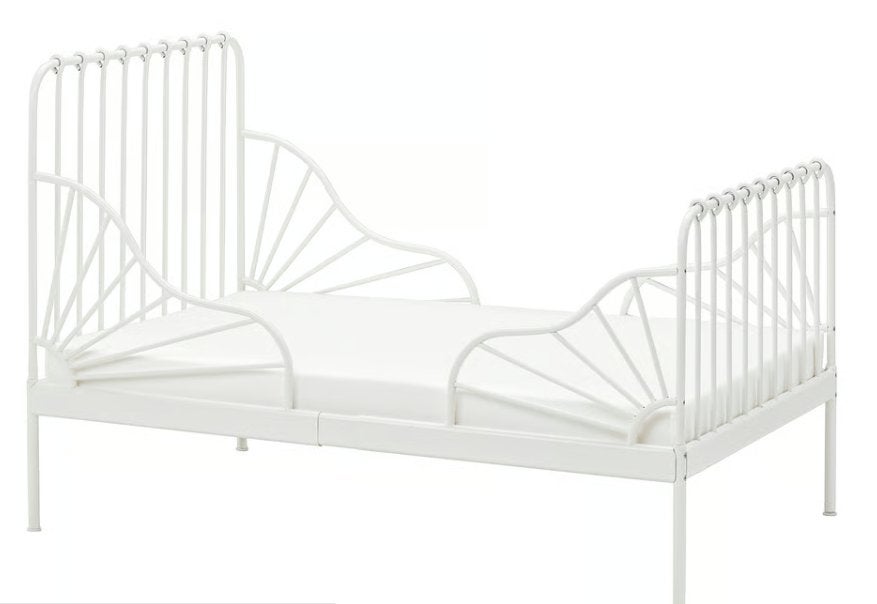MINNEN Meegroeibed IKEA, Kinderen en Baby's, Ophalen, Gebruikt, 180 cm of meer, 70 tot 85 cm