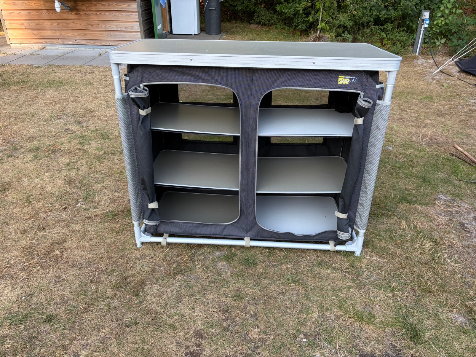 3-laags camping kastje, Ophalen, Gebruikt