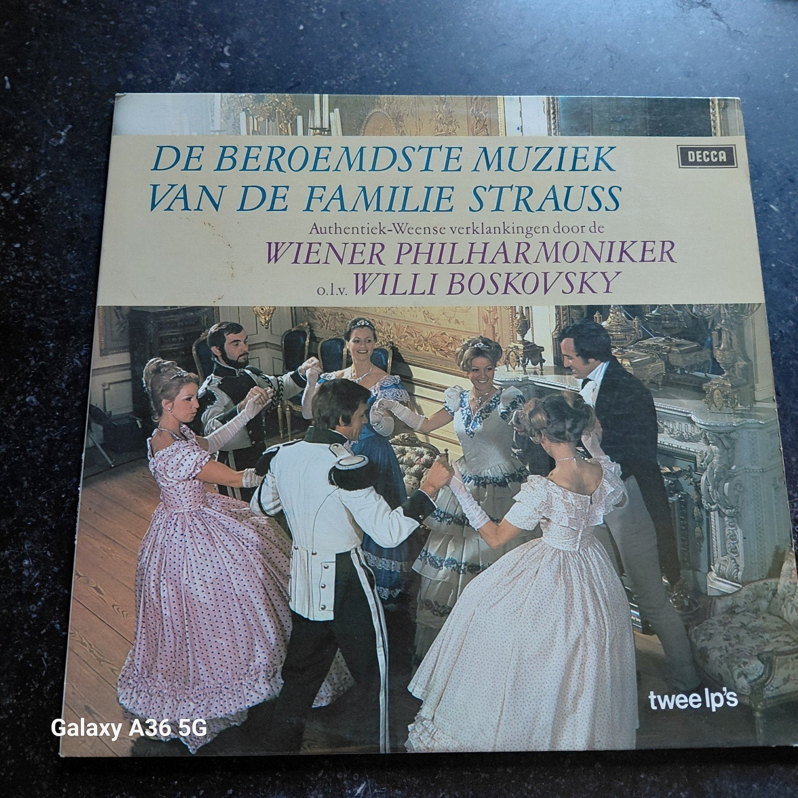 De Beroemdste Muziek van de Familie Strauss - Dubbel LP, Gebruikt, Overige genres, Ophalen of Verzenden, Dubbel-LP