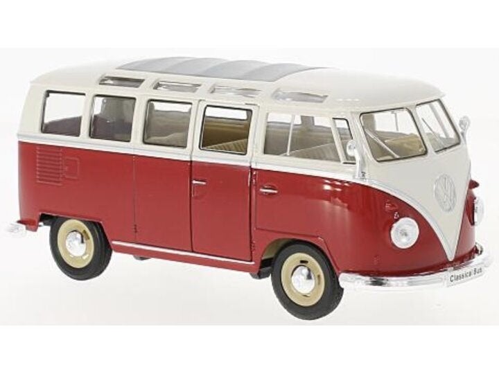 Welly: 1963 Volkswagen T1 Bus 1:24, ., Nieuw, Ophalen of Verzenden, .