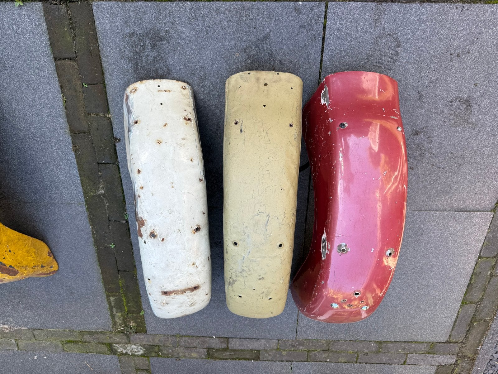 Spatborden Harley Davidson WLA/WLC Army, leger, Liberator, Motoren, Ophalen, Gebruikt