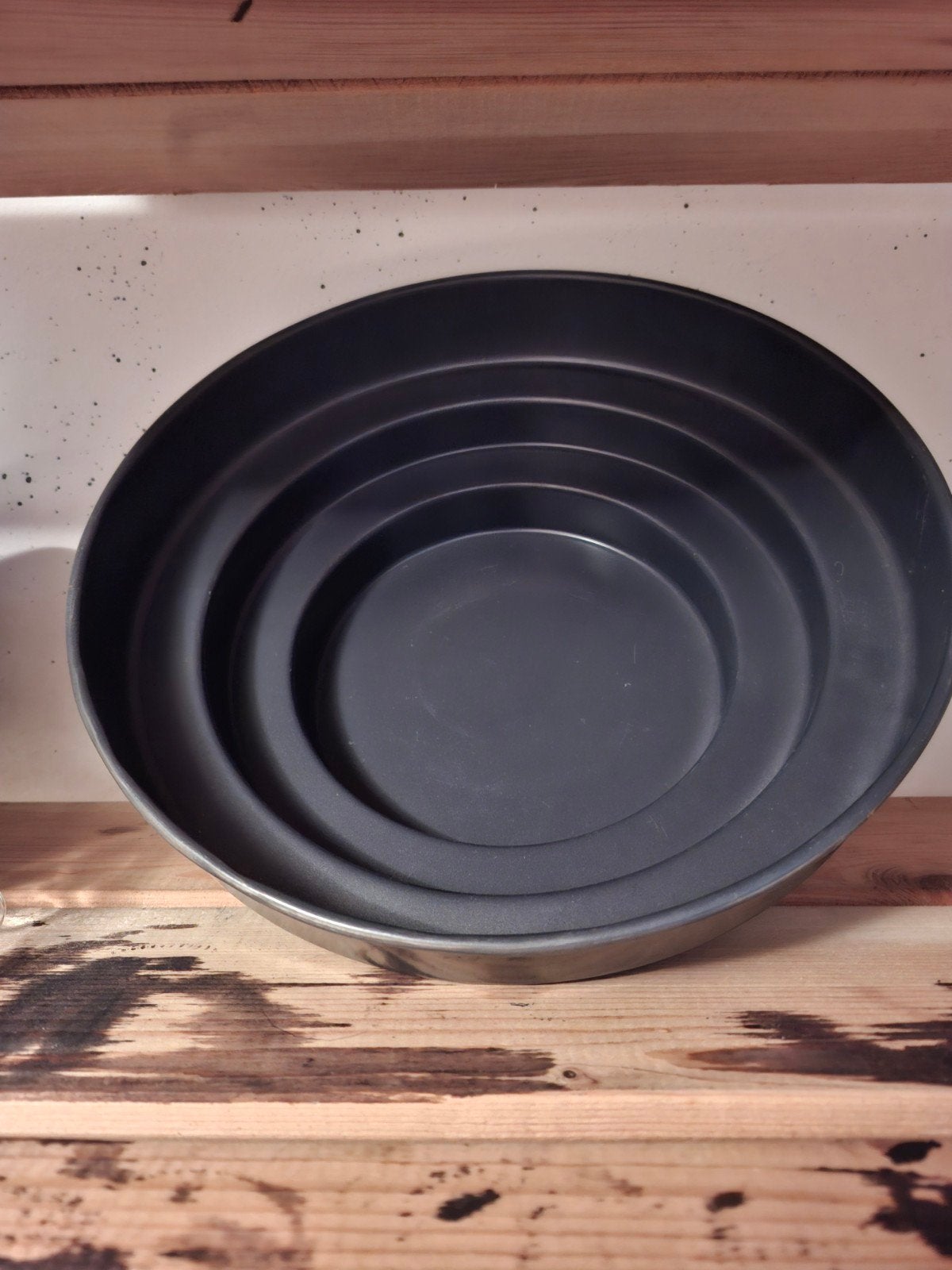 Bakblik in 3 etage vorm, Huis en Inrichting, Keuken | Keukenbenodigdheden, Ophalen of Verzenden, Metaal, Grijs, Overige typen