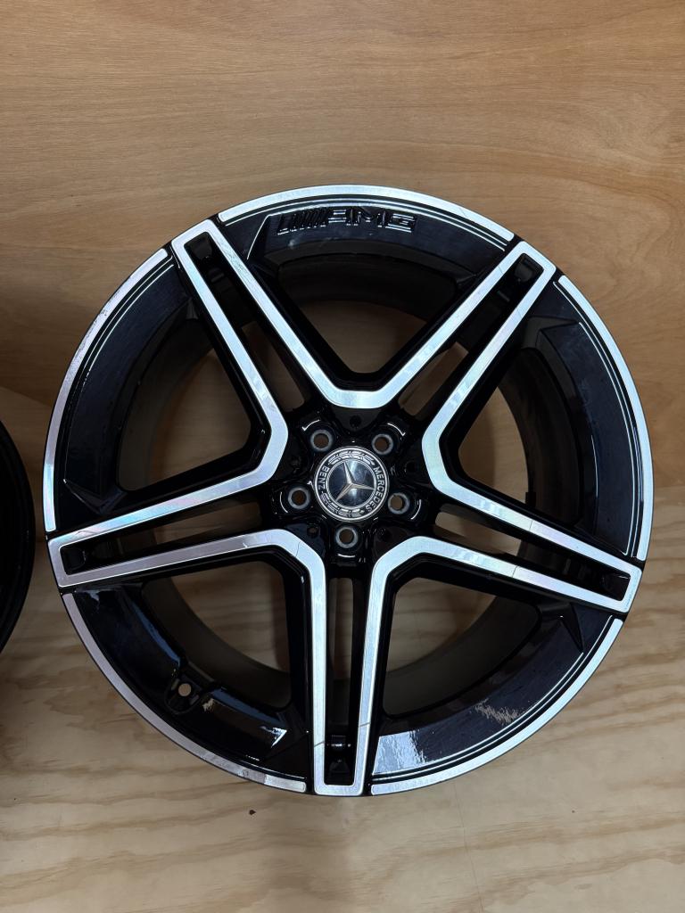 Originele Mercedes GLS GLE X167 AMG velgen a1674017400 21”, Niet ingevuld, Gebruikt, Velg(en), Niet ingevuld