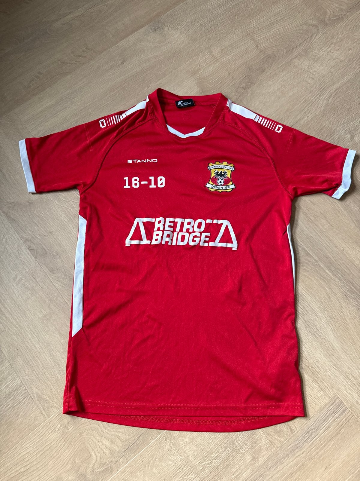 Go Ahead Eagles Thuisshirt Rood Maat S, Maat S, Ophalen of Verzenden, Zo goed als nieuw, Shirt