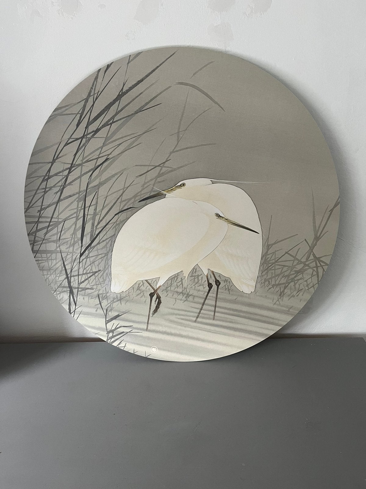 Hip Orgnl wandcirkel, wanddecoratie vogels, Ophalen of Verzenden, Zo goed als nieuw