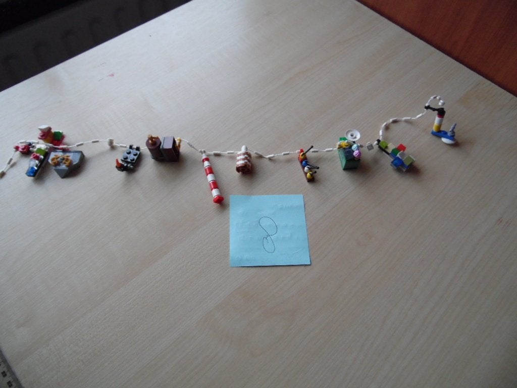 Lego Slinger voor in de Kerst boom 65 cm., Ophalen of Verzenden, Zo goed als nieuw
