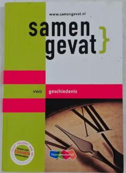 Samengevat - Geschiedenis Vwo 9789006080476, Boeken, Ophalen of Verzenden, Alpha, Gelezen, WO