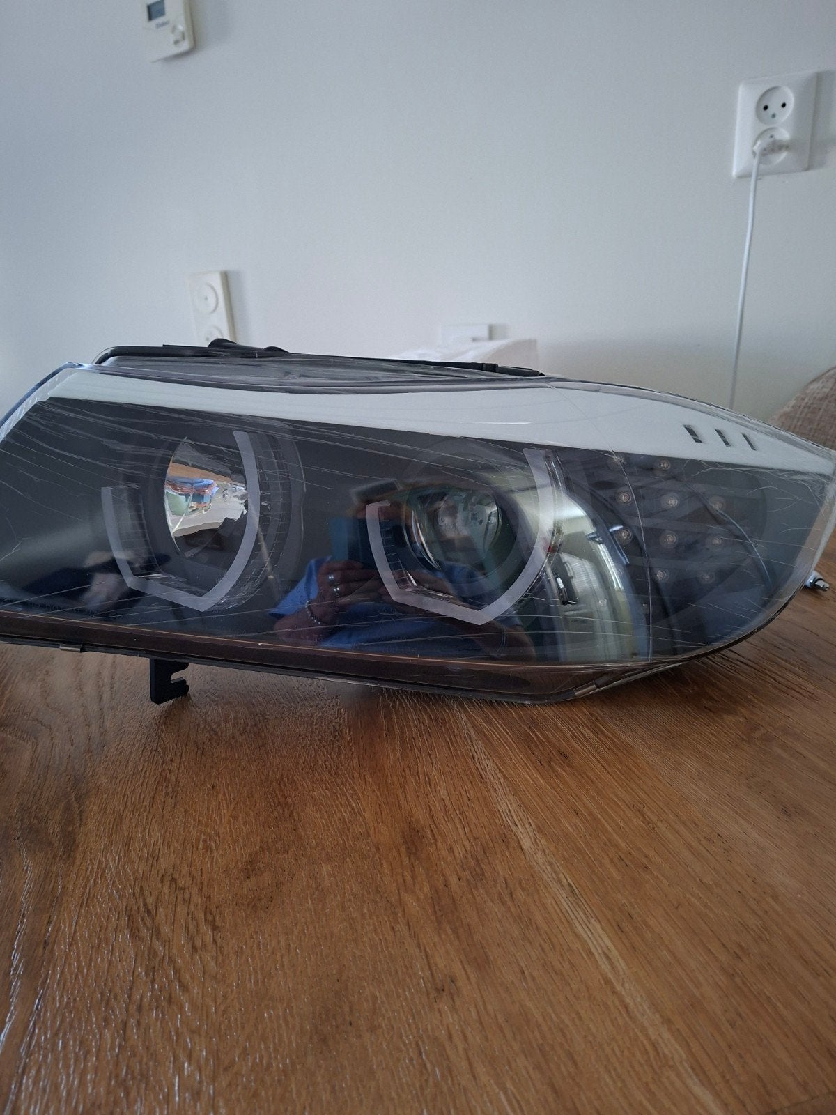 NIEUWE BMW KOPLAMPEN E90/E91ANGEL EYES MODEL 2005/2011, Ophalen, Nieuw, BMW