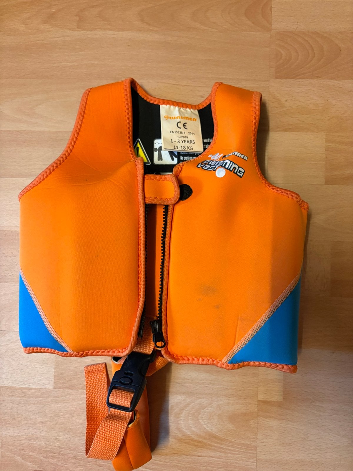 Waimea Zwemvest voor kinderen 1-3 jaar (11-18 kg), Ophalen of Verzenden, Gebruikt