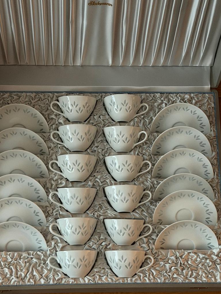 Stöckmann koffieservies compleet in doos - nieuwstaat, Ophalen