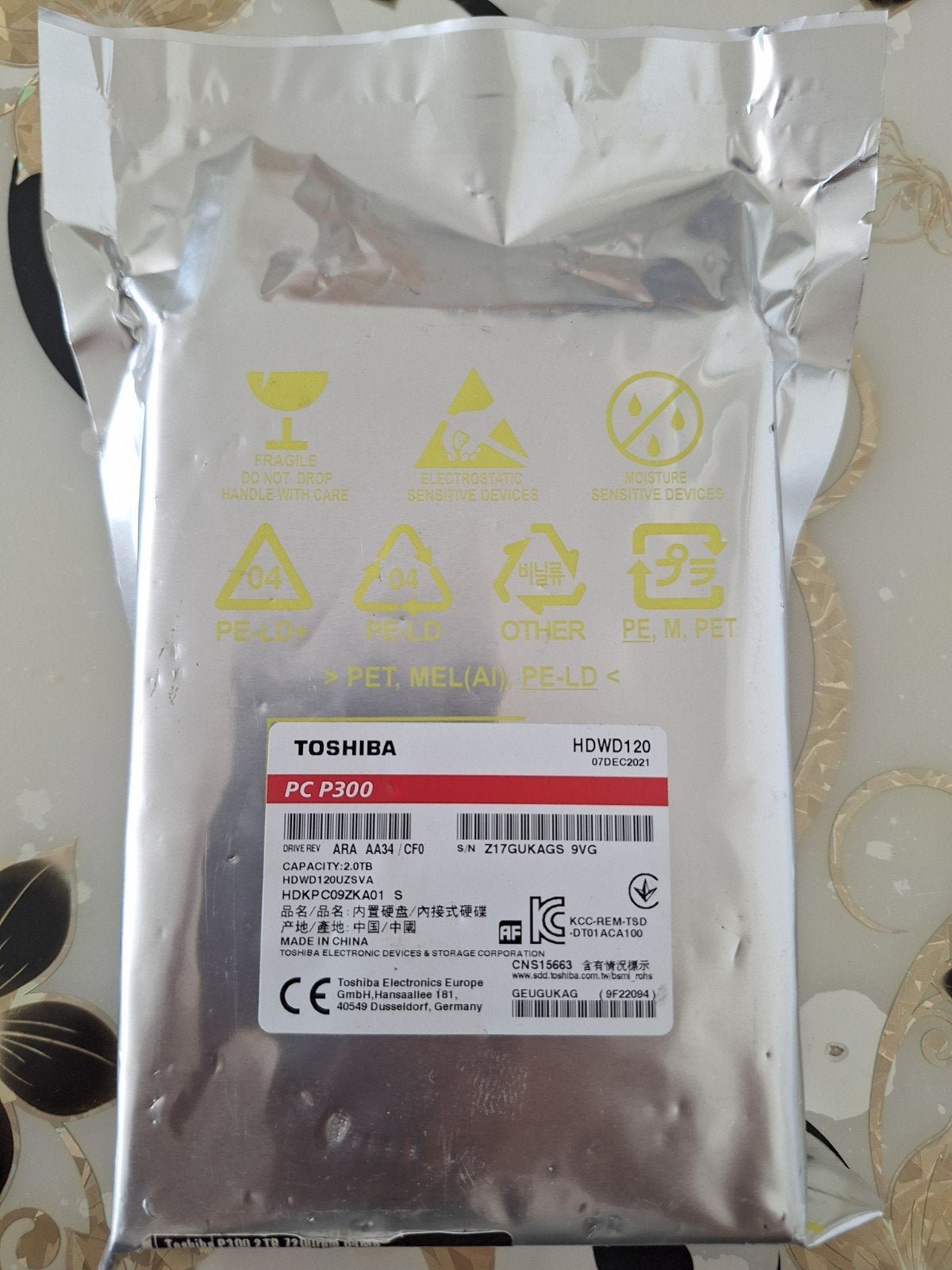 Toshiba PC P300 2TB HDD - Nieuw in verpakking, Computers en Software, Ophalen of Verzenden