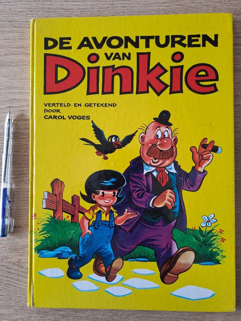 DE AVONTUREN VAN DINKIE. STRIP. CAROL VOGES. 1966, Boeken, Stripboeken, Gelezen, Eén stripboek, Ophalen of Verzenden, Carol Voges